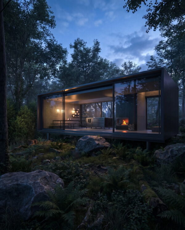 the Vipp Shelter modular home
